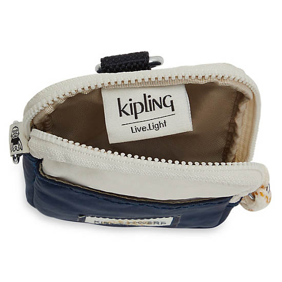 Kipling Clark Neck Pouch El Çantası Bej Rengi Mavi | TR 1959GS